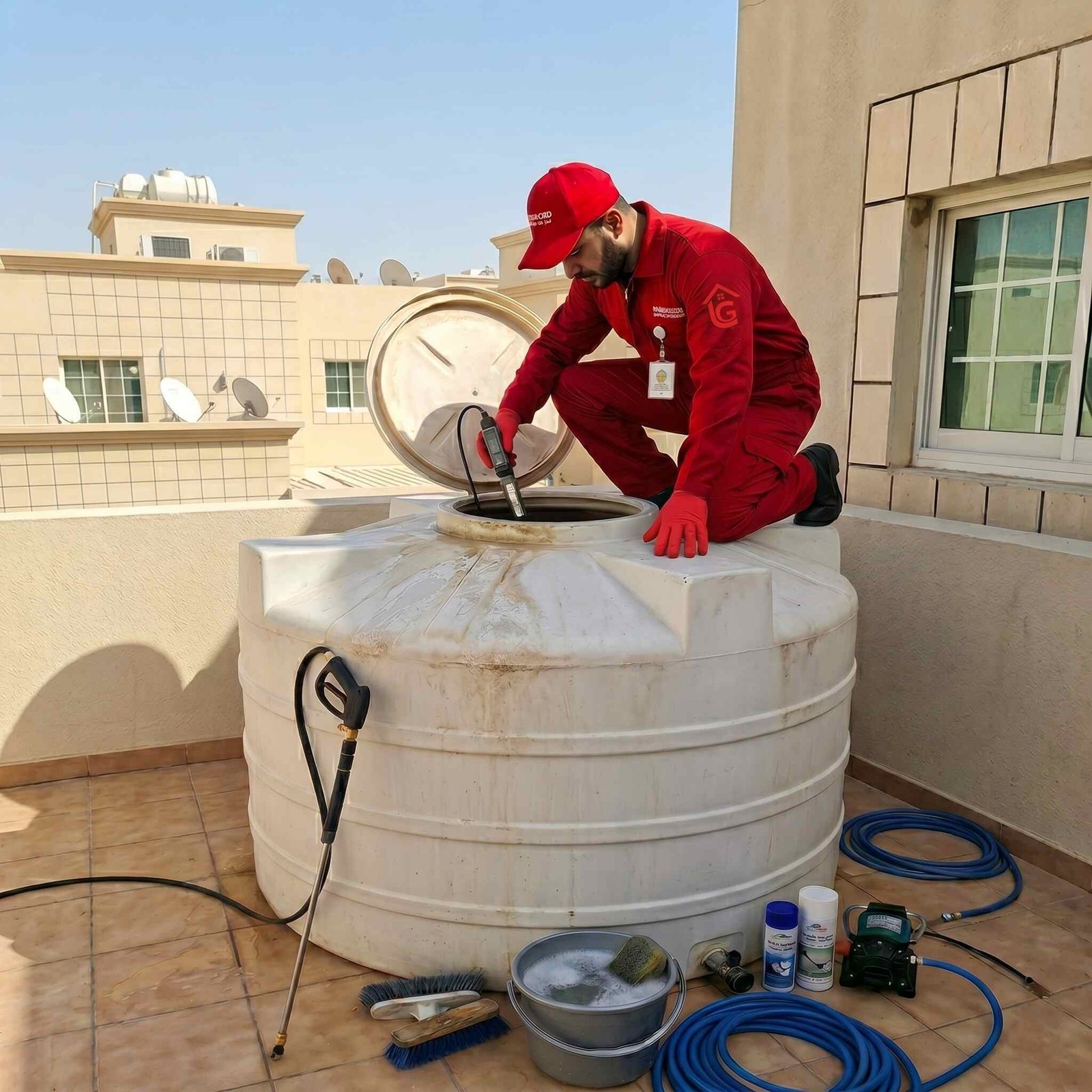 Professional Water Tank Cleaning Dubai - Homeguard